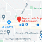 Mapa Registro Automotor 25 Córdoba Capital