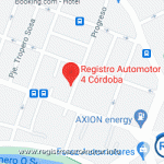 Mapa Registro Automotor 4 Córdoba Capital