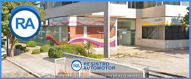 Fachada del edificio del Registro Automotor N° 14 de Córdoba (Seccional 04055) Piso 1, Barrio de las Rosas
