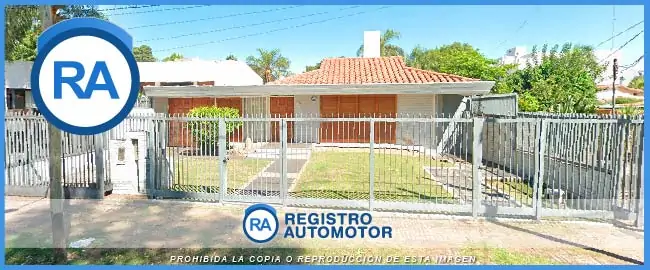 Edificio del Registro Automotor Número 21 de Córdoba Fachada del frente del Registro Automotor Número 21 de Córdoba Capital