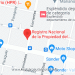 Mapa Registro Automotor 10 Rosario Santa Fe