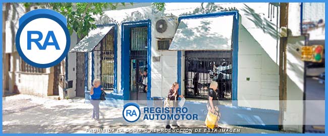 Edificio del Registro Automotor Número 17 de Rosario Fachada del frente del Registro Automotor Número 17 de Rosario