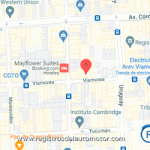 Mapa Registro Automotor 2 Capital Federal DNRPA