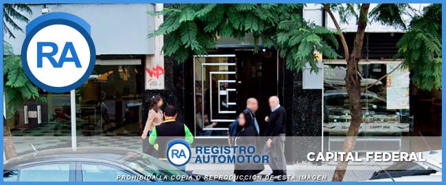 Registro Automotor 100 Capital Federal Argentina
