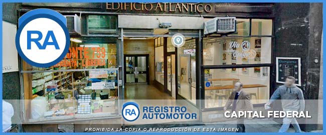 Registro Automotor 25 Capital Federal Argentina