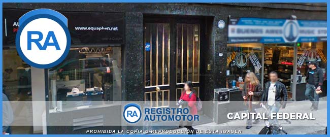 Registro Automotor 30 Capital Federal Argentina