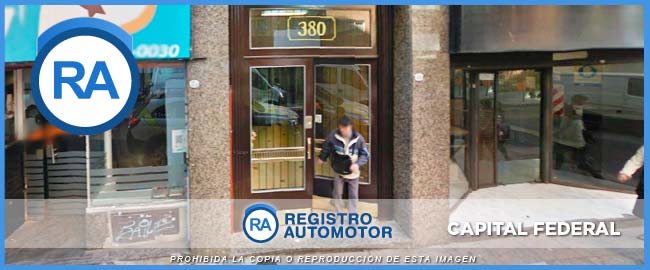 Registro Automotor 66 Capital Federal Argentina