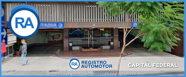 Registro Automotor 80 Capital Federal Argentina