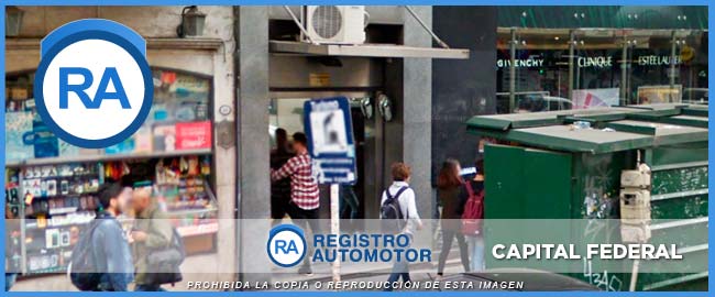 Registro Automotor 87 Capital Federal Argentina