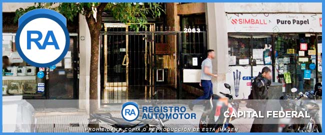 Registro Automotor 97 Capital Federal Argentina