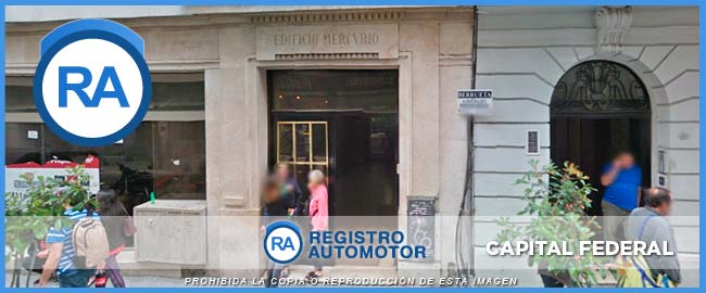 Registro Automotor 99 Capital Federal Argentina