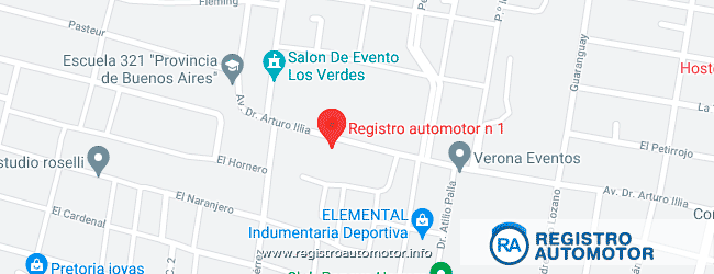 Mapa Registro Automotor 1 Jujuy