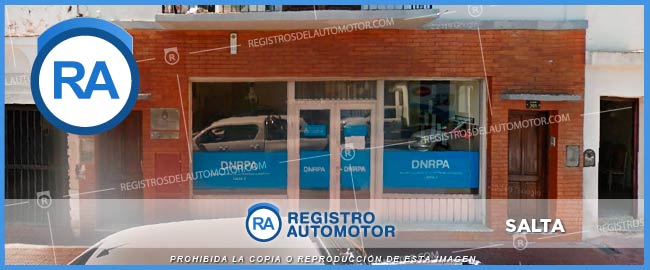 Registro Automotor 2 Salta Argentina