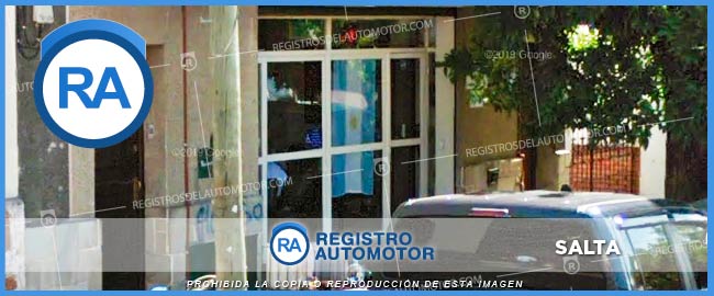 Registro Automotor 3 Salta Argentina