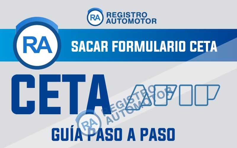 Sacar Formulario CETA AFIP - Guía paso a paso