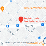 Mapa Registro Automotor 13 La Plata