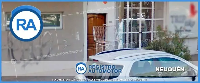 Registro Automotor 1 Neuquén DNRPA Foto de fachada Registro Automotor 1 Neuquén DNRPA