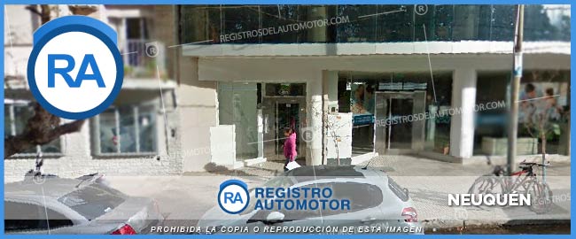 Foto de fachada Registro Automotor 6 Neuquén DNRPA