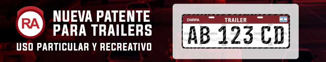 Duplicado de Chapa Patente DNRPA Trámite nueva patente Tarilers y Remolques DNRPA