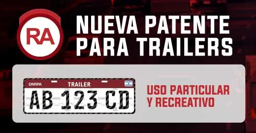 Duplicado de Chapa Patente DNRPA Trámite nueva patente Tarilers y Remolques DNRPA