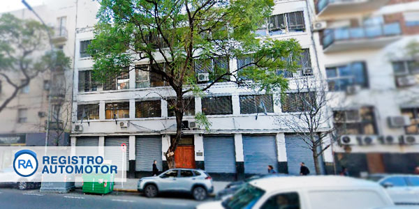 Fachada del edificio DNRPA sobre Av. Corrientes 5666, Ciudad de Buenos Aires Casa central DNRPA en Ciudad Autónoma de Buenos Aires
